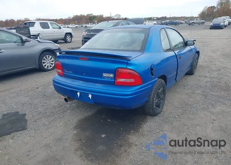 1998 Plymouth Neon Competition/Highline from USA, damaged, VIN 1P3ES42Y5WD561628